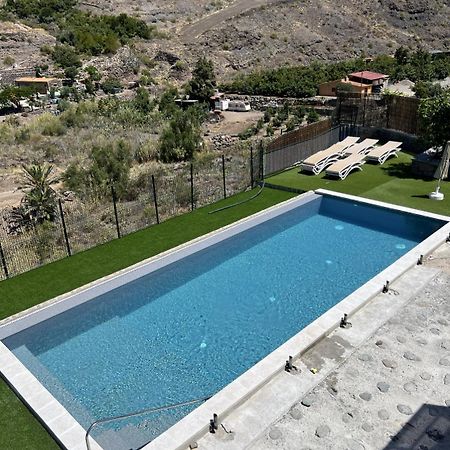 Casa Rural Con Bano Adaptado Y Piscina En Mogan Exterior photo