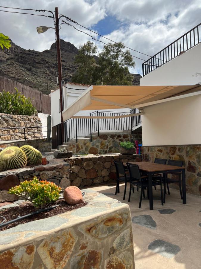 Casa Rural Con Bano Adaptado Y Piscina En Mogan Exterior photo